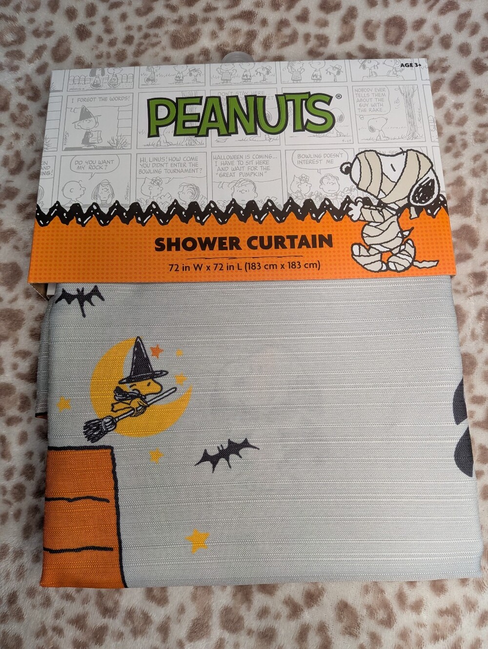 Peanuts Halloween Shower Curtain